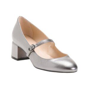 STUART WEITZMAN Made In Spain Leather Gabby 45 Mary Jane Heels